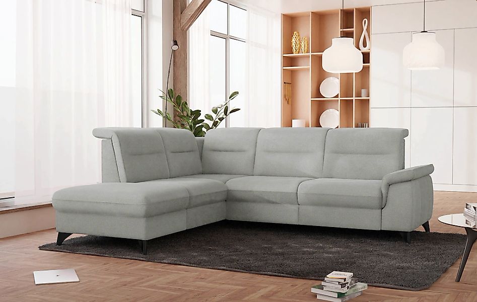 sit&more Ecksofa "Astoria L-Form" wahlweise mit motorischer Relaxfunktion günstig online kaufen