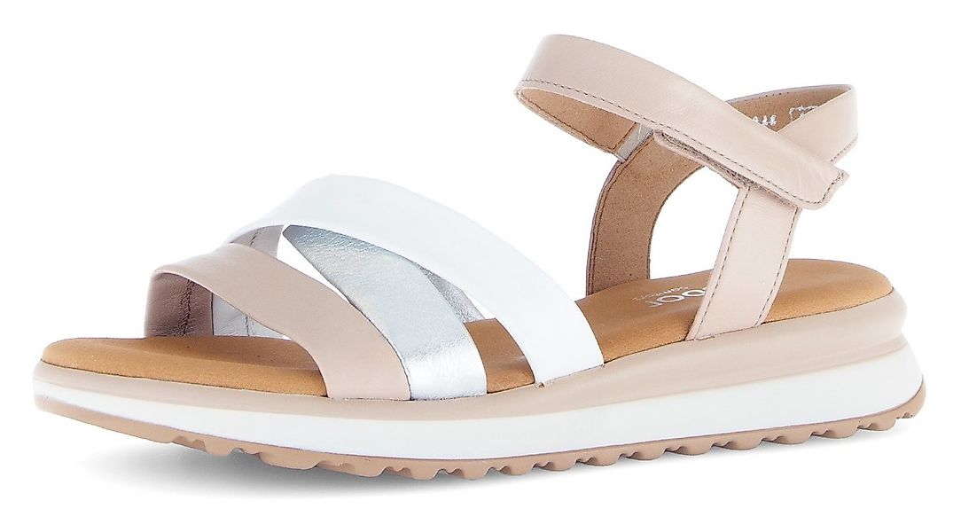 Gabor FLORENZ Keilsandalette, Riemchensandale, Sommerschuh, Komfortschuh in günstig online kaufen