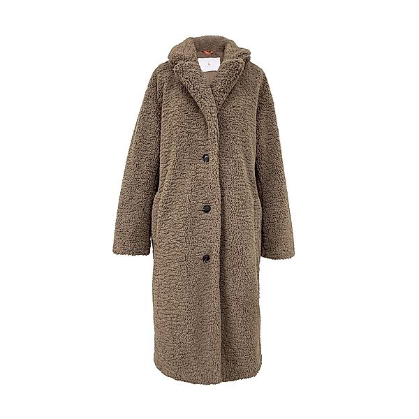 Lara Laurén Plüschjacke warmer Wintermantel mit günstig online kaufen