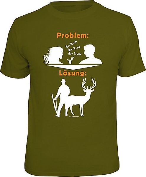 RAHMENLOS® T-Shirt für den Jäger: Problem günstig online kaufen