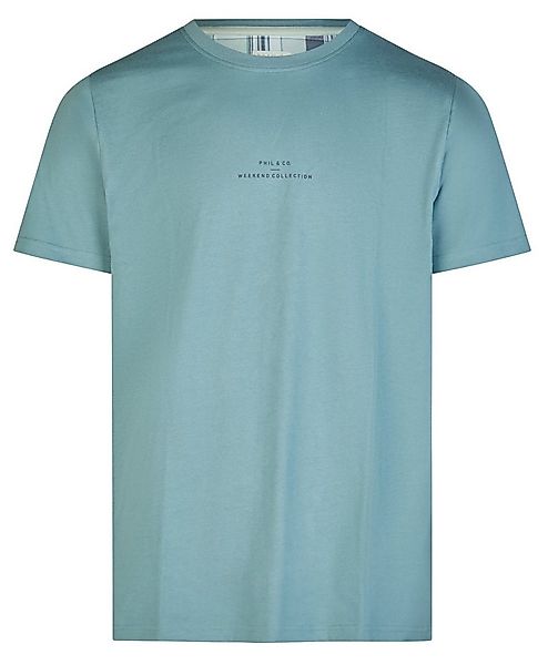 Phil & Co. Pyjamaoberteil Herren Pyjamashirt mit kurzem Arm (1-tlg) Baumwol günstig online kaufen