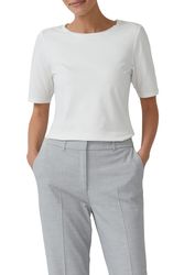 s.Oliver BLACK LABEL T-Shirt mit Satindetail günstig online kaufen