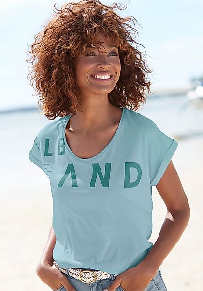 Elbsand T-Shirt aus weichem Jersey, Kurzarmshirt, günstig online kaufen