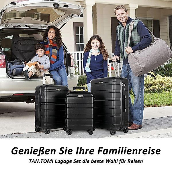 TAN.TOMI Handgepäckkoffer S/M/L/Set Koffer Hartschale Leicht günstig online kaufen