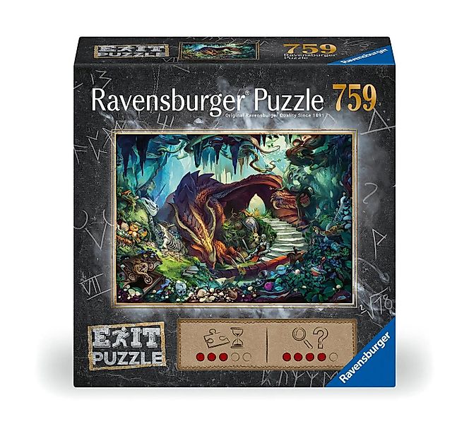 Ravensburger Puzzle Ravensburger Exit Puzzle 17378 In der Drachenhöhle - 75 günstig online kaufen