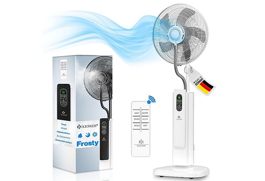KESSER Standventilator, Stand-Ventilator Frosty mit Wasser Ultraschall-Sprü günstig online kaufen