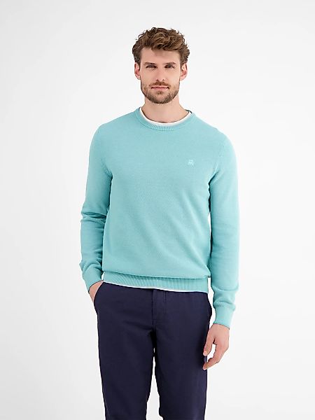 LERROS Strickpullover "LERROS Leichter Strickpullover, gerippt" günstig online kaufen