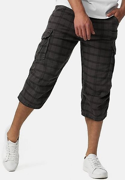 Indicode Cargoshorts Nicolas Check aus einer robusten Materialmischung günstig online kaufen