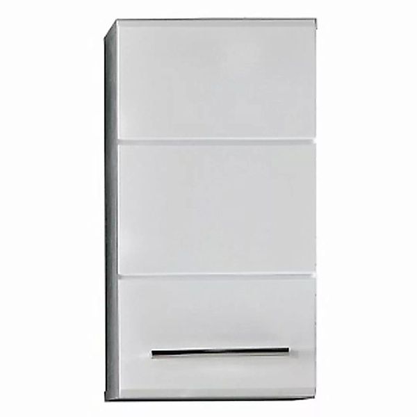 ebuy24 Badezimmerspiegelschrank NanoBad Badschrank 1 Tür Beton Stone Dekor, günstig online kaufen
