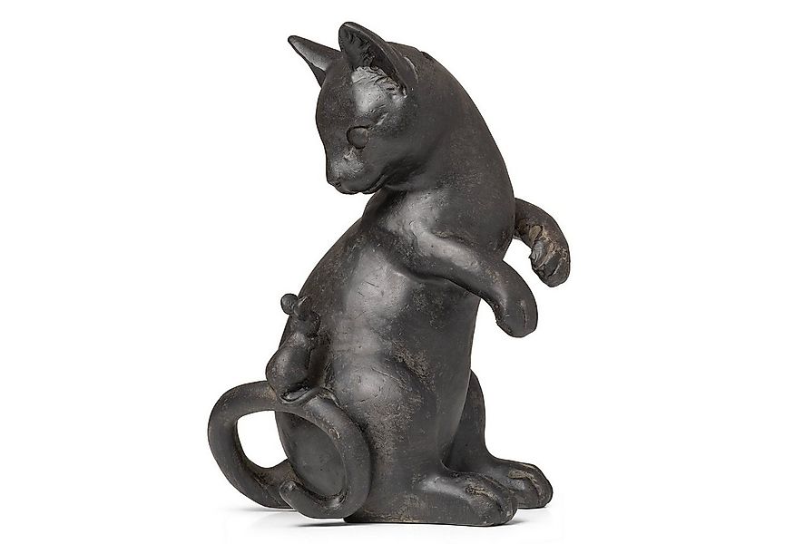 Moritz Dekofigur 2 in 1 Spardose - Dekoration Katzen Figur 21cm Kantenhocke günstig online kaufen