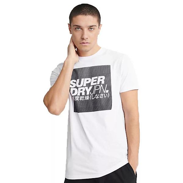 Superdry Japan Block Kurzärmeliges T-shirt XS Optic günstig online kaufen