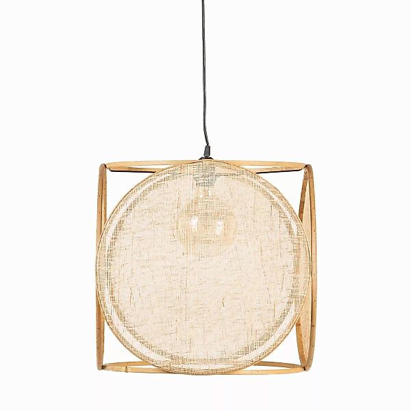 Deckenlampe 42 X 42 X 41 Cm Natürlich Naturfaser günstig online kaufen