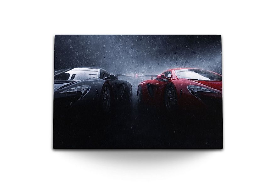 Sinus Art Leinwandbild 120x80cm Wandbild auf Leinwand Sportwagen Supercar U günstig online kaufen