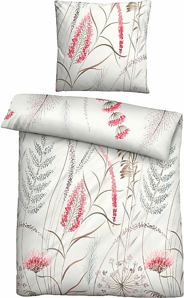 Biberna Bettwäsche "Luna" 2 Stk. tlg. feiner Glanz + weicher Griff, pflegel günstig online kaufen