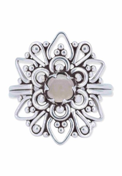mantraroma Silberring MUDARA-EMPAT aus 925 Silber günstig online kaufen