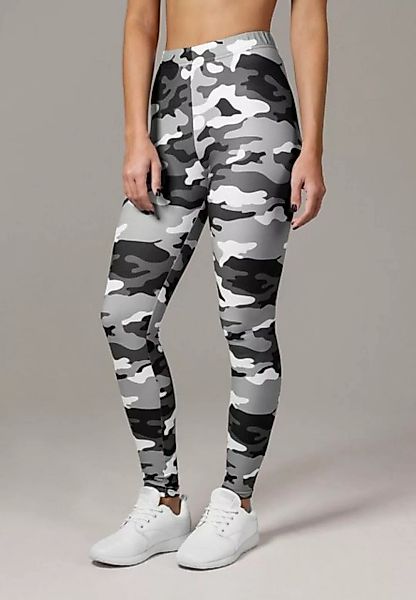 URBAN CLASSICS Leggings TB1331 - Ladies Camo Leggings snow camo 3XL günstig online kaufen