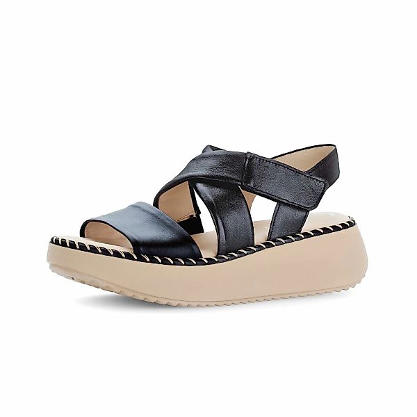 Gabor Plateausandaletten "Plateau Sandale Glattleder" günstig online kaufen