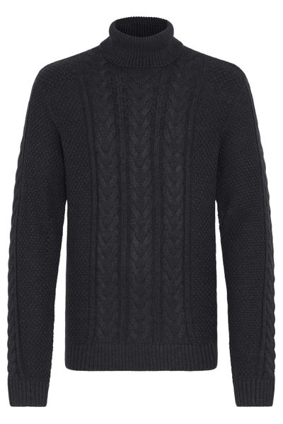 Blend Rollkragenpullover BHBASIM Stilvoller Strickpullover mit günstig online kaufen