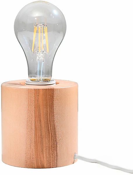 SOLLUX lighting Tischleuchte »SALGADO«, 1 flammig, Leuchtmittel E27   ohne günstig online kaufen