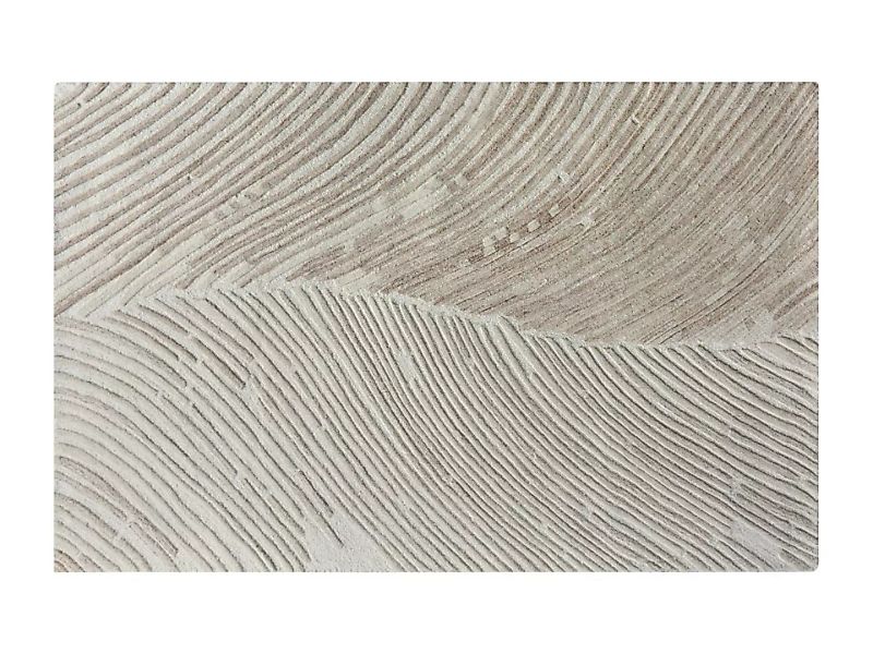 Teppich - Relief-Optik - 100 % Wolle - handgefertigt - 160 x 230 cm - 2200 günstig online kaufen