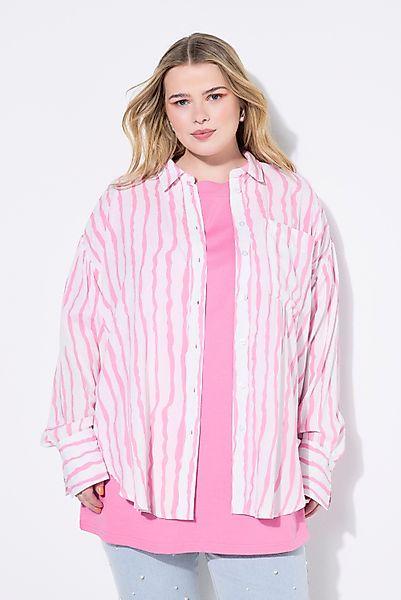 Studio Untold Hemdbluse Hemdbluse oversized Streifen günstig online kaufen