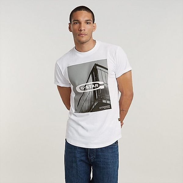 G-STAR T-Shirt HQ oldskool logo lash günstig online kaufen