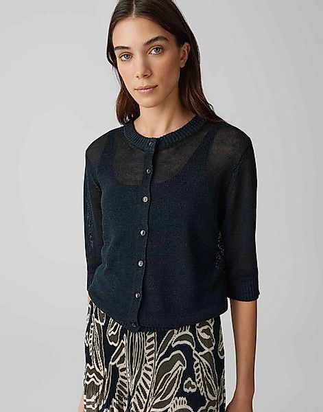 OPUS Strickjacke DATINA Slim softer Feinstrick-Klassiker Feinstrick günstig online kaufen