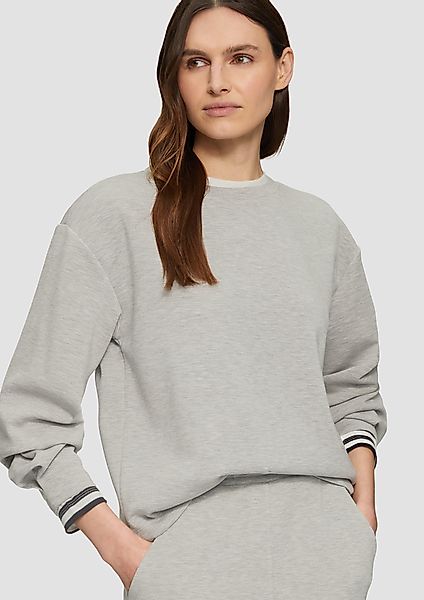 s.Oliver Sweatshirt Scuba-Sweatshirt aus Modalmix mit günstig online kaufen