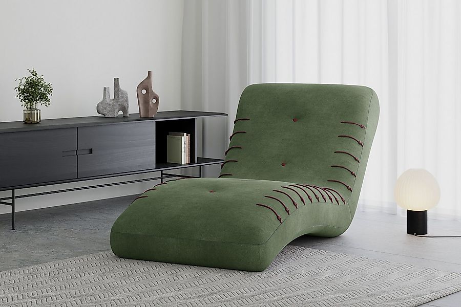 MOEBLO Chaiselongue SPLINE, – Sitz- und Liegesessel Sofa elegantes Liegesof günstig online kaufen