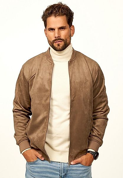 OneRedox Blouson als Weiche Übergangsjacke mit Baseball-Kragen Herren Blous günstig online kaufen