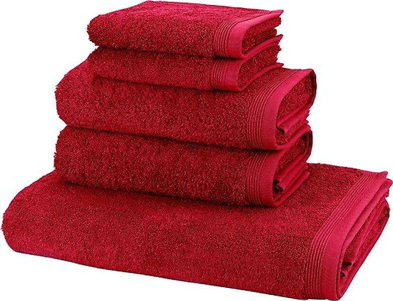 Möve Handtuch Set »Basic«, (Set, 5 St., 2 Gästetücher 30x50 cm-2 Handtücher günstig online kaufen