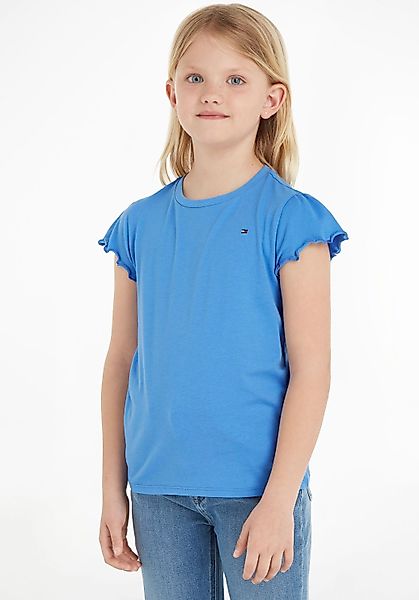 Tommy Hilfiger T-Shirt ESSENTIAL RUFFLE SLEEVE günstig online kaufen