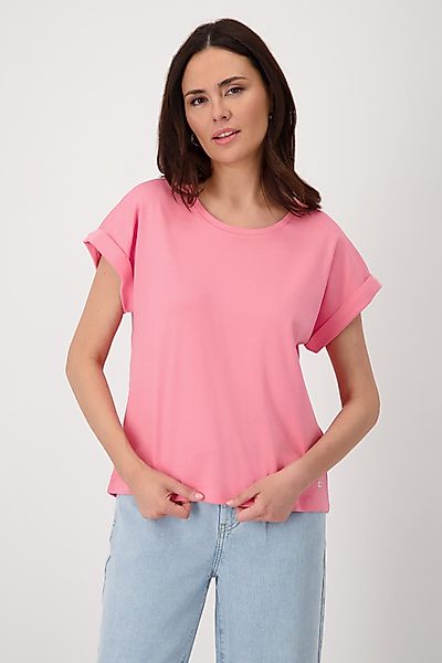 Monari T-Shirt Shirt Basic Pima uni günstig online kaufen