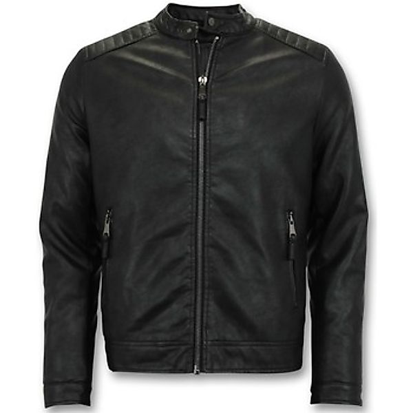 Local Fanatic  Lederjacken Biker Jacke Kunstlederjacke günstig online kaufen