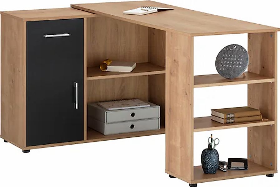 VOGL Möbelfabrik Eckschreibtisch »Ecki« variabel aufstellbarer Ecksschreibt günstig online kaufen