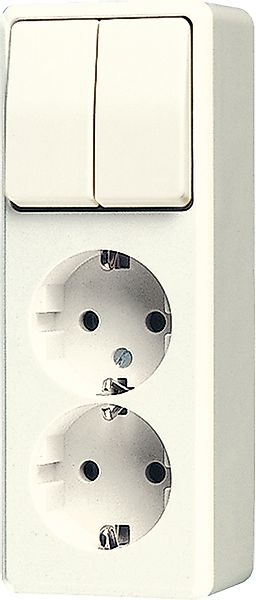 Jung SCHUKO-Zweifach-Steckdose 16A 250V, ws 625 A - 625A günstig online kaufen
