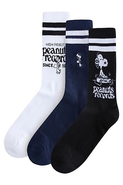 Next Basicsocken Lizenzierte Sportsocken, Snoopy, 3er-Pack günstig online kaufen