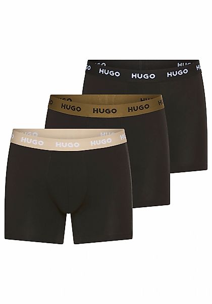 HUGO Underwear Boxer "BOXERBR TRIPLE" Packung, 3er, 3 Stk. mit elastischem günstig online kaufen