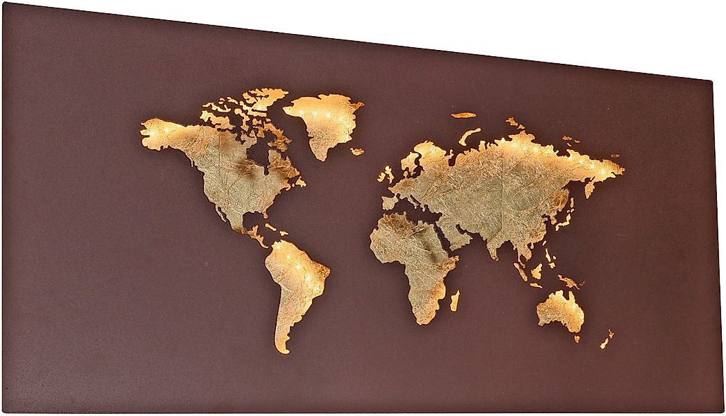 Paul Neuhaus LED Wandleuchte MAP, LED günstig online kaufen