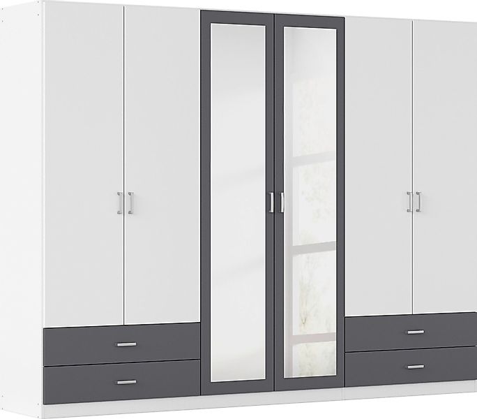 rauch Drehtürenschrank "Borbona", Kleiderschrank Schrank Garderobe Wäschesc günstig online kaufen