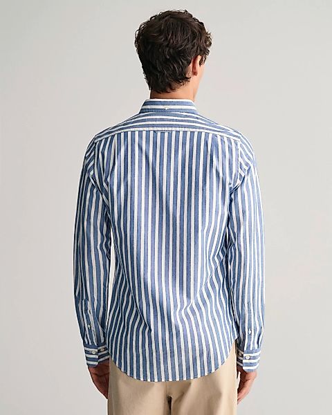 Gant Langarmhemd "REG WIDE POPLIN STRIPE SHIRT", mit breiten Streifen günstig online kaufen