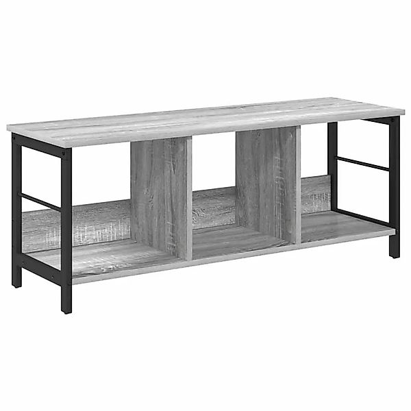 vidaXL Bücherregal Graues Sonoma 102 x 32 x 40,5 cm Holzwerkstoff 884021 günstig online kaufen