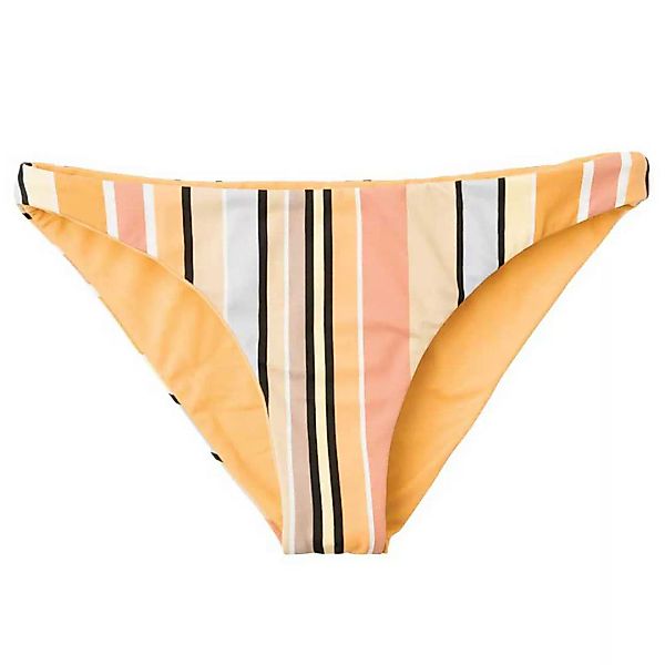 Rvca Horizon Stripe Medium Bikinihose XS Peach Out günstig online kaufen