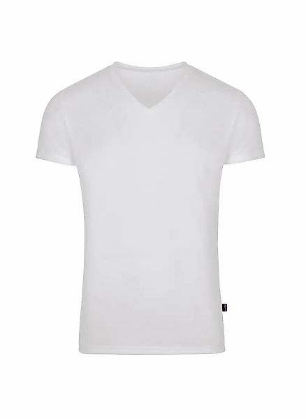 Trigema T-Shirt "TRIGEMA V-Shirt aus 100% Lyocell" 1 Stk. günstig online kaufen