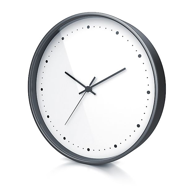 BEARWARE Funkwanduhr Wanduhr rund, Funkuhr, neutrales günstig online kaufen