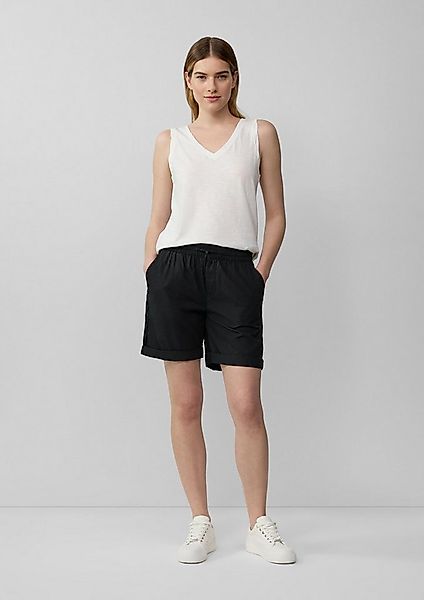 s.Oliver Shorts Hose Leichte Shorts aus Baumwollmix im Relaxed Fit günstig online kaufen