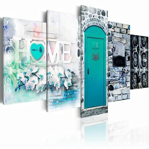 artgeist Wandbild Retro Home mehrfarbig Gr. 200 x 100 günstig online kaufen