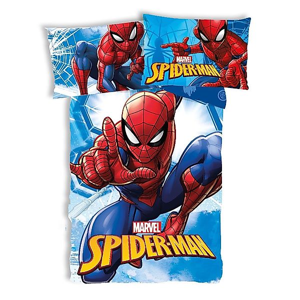 Spiderman Kinderbettwäsche Spiderman Webmaze Kinderbettwäsche 100×135cm, günstig online kaufen