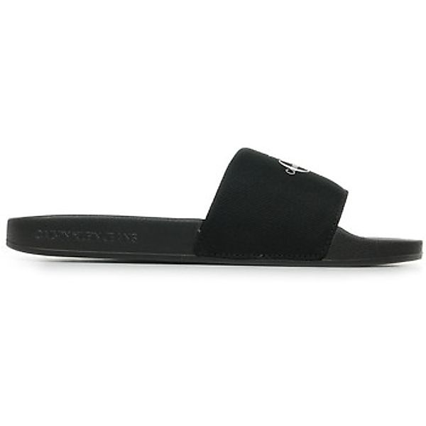 Calvin Klein Jeans Pantolette "SLIDE MONOGRAM WMNS", Poolslides, Schlappen, günstig online kaufen
