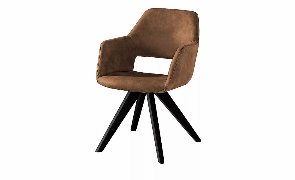Woodford Armlehnstuhl  Berlin ¦ braun ¦ Maße (cm): B: 57 H: 85 T: 67.0 Stüh günstig online kaufen